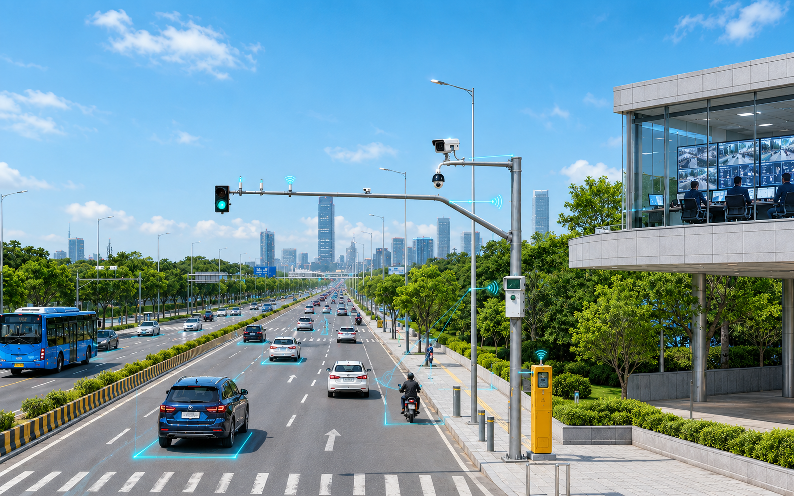 ATMS highway corridor monitoring